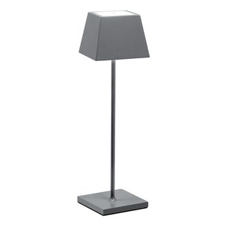 Rossini Illuminazione L&aacute;mpara de mesa led de aluminio gris rossini illuminazione 2.2w ip54