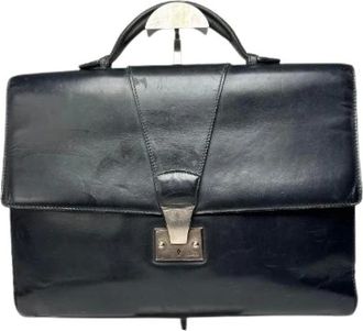 Cartier Pre-owned Handbags, female, Black, Size: ONE SIZE Pre-owned Leather Handbag