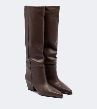 PARIS TEXAS Botas altas Jane de piel