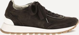 Brunello Cucinelli Sneakers in suede Woman 37.5