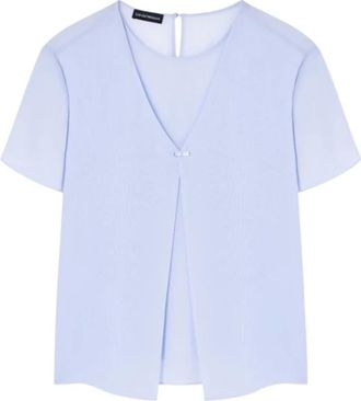 Emporio Armani Mujer, Blusas y Camisas, P&uacute;rpura, Talla: L