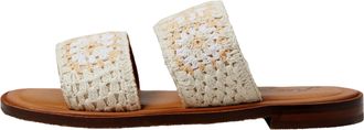 Free People Juliette Crochet Sandal Ivory Combo OB1639876-103 Womens