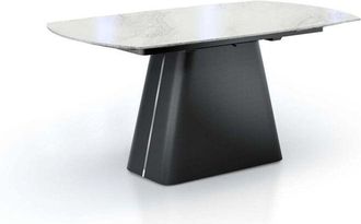 Oresteluchetta Mesa Extensible De Cer&aacute;mica Para Comedor Libin - Blanco