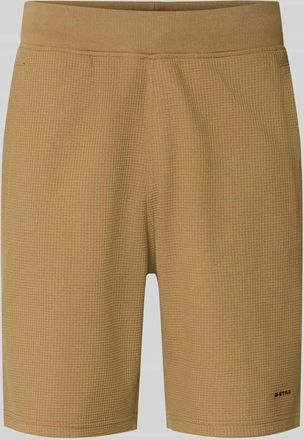 G-Star Straight Fit Shorts mit Strukturmuster in Beige, Gr&ouml;&szlig;e XXL