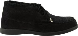 Dior Schoenen - Heren - Veterlaarzen - Zwart - 42 EU - Schoenen