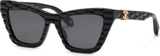 Roberto Cavalli SRC091V 0700 Mens Sunglasses Black Size 54