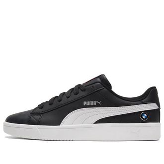 Puma Bmw Motorsport Court Black/White Casual Board Shoes 339928-01