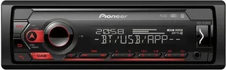 Pioneer Authentic Jeans MVH-S420DAB Radio per auto multimediale Nero 200 W Bluetooth