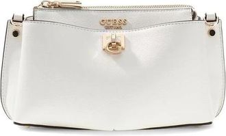 Guess Tassen, Dames, Wit, ONE Size, Bianca Mini Crossbody