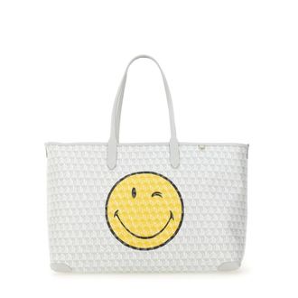 Anya Hindmarch I Am A Plastic Bag Wink Tote Bag