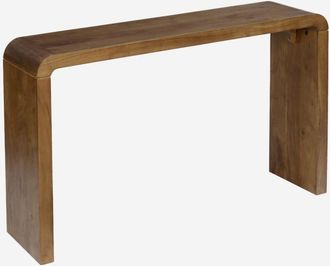 Sweeek Consola Ex&oacute;tica De Madera De Acacia, 120cm