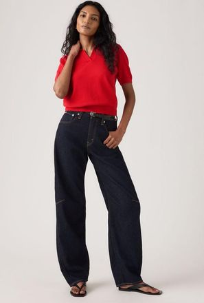 Levi's Cinch Barrel Jeans - Donna - 23X29 - Blu / Public Persona