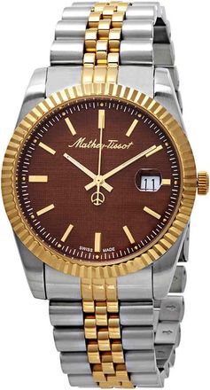 Mathey-Tissot Rolly III Brown Dial Mens Watch H810BM