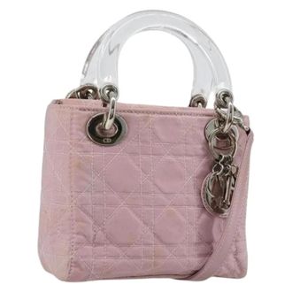 Dior Pre-owned Vintage Hand Bag - Dames - Pre-owned - Roze - Maat: ONE Size Leer
