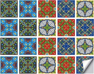 OEM 20 Unidades, Adhesivos Azulejos, Adhesivos Azulejos Cocina, Adhesivos Azulejos Ba&ntilde;o, Adhesivo Pared Pvc Impermeable, Autoadhesivo, 20 X 20 Cm