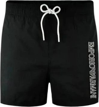 Emporio Armani Signature Boxer - Heren - Strandmode - Zwart - L - Badmode