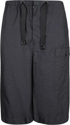 Christophe Lemaire Bermuda Shorts - Heren - Korte Broeken - Zwart - XL - Korte Broeken