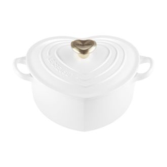 LE CREUSET Teg Bas Cuore 20cm wh