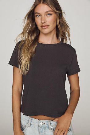 A Gold E Adine Crop Tee