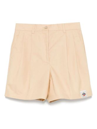 Bally Geplooide shorts - Beige