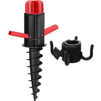 OEM Base Para Sombrilla. Base Para Sombrilla. Base Para Sombrilla Atornillable Con Asa. Base Para Suelo De Playa/arena/c&eacute;sped/suelo - Crezuo