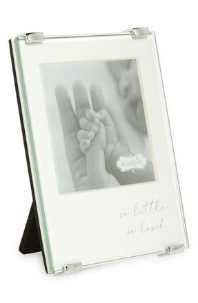 Mud Pie So Little So Loved Picture Frame in White at Nordstrom