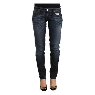 Acht Slim-fit Jeans, female, Blue, Size: W26 Low Waist Skinny Denim Jeans