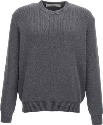 Golden Goose Golden Ws Boyfriend Crewneck Cotton Sweater