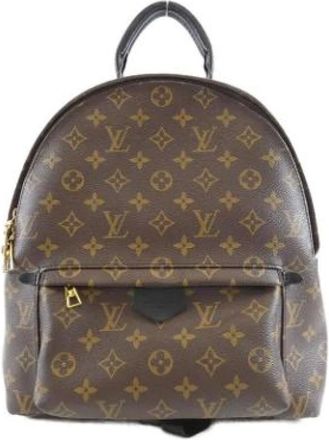 Louis Vuitton Pre-owned Backpacks, female, Brown, Size: ONE SIZE Pre-owned Vintage Backpack
