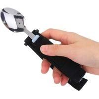 OEM Cucharilla Adaptable Para Personas Mayores, Adecuada Para Personas Con Temblores, Artritis, Enfermedad De Parkinson O De Edad Avanzada (negra). - Crez