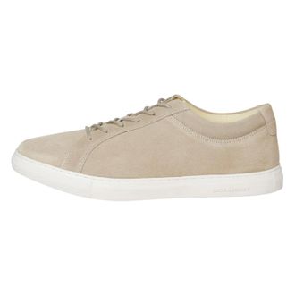 Jack & Jones Jack And Jones Heren Galaxy Suede Trainers (Taupe)