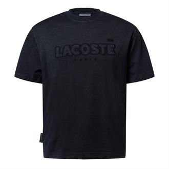 Lacoste Heren Loose Fit T-Shirt (Zwart)
