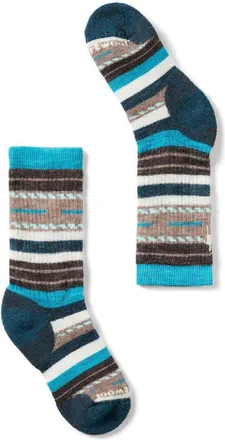 Smartwool Hike Full Cushion Margarita Crew Socks Blue M