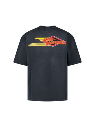 Amiri Mens T-Shirts And Polos Black Cotton