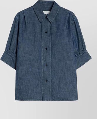 Jil Sander denim boxy shirt
