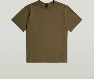 G-Star Essential Raw Neck T-Shirt - Groen - Heren