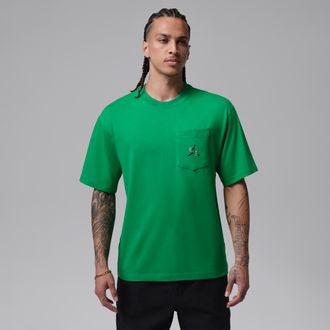 Nike Jordan Mens Jordan T-Shirt in Green | IF3069-310