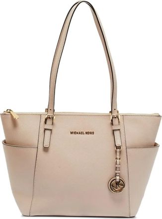 Michael Kors Borsa tote Jet Set - Toni neutri