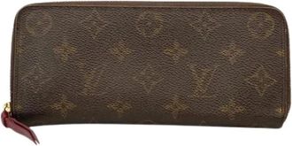 Louis Vuitton Pre-owned Wallets, female, Brown, Size: ONE SIZE Pre-owned Canvas Wallet