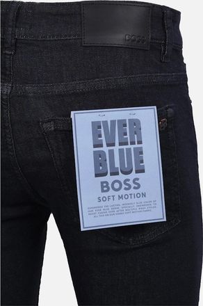 HUGO BOSS Mens Boss Orange DELAWARE BO JEANS DARK BLUE - Navy - Size: 36/32