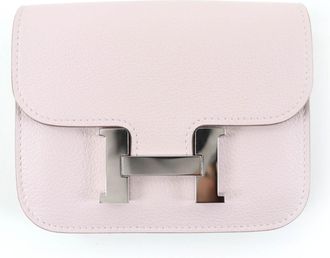Herm&egrave;s Constance Silver Fanny Pack (Pre-Owned)