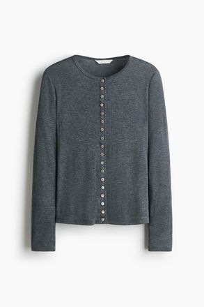H&M Leichter Cardigan - Grau