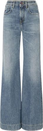 Jacob Cohen Jeans Jackie - Dames - Loose Fit Jeans - Blauw - W27 - Katoen - Jeans