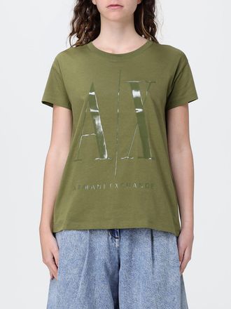 A|X Armani Exchange T-shirt in cotone con logo Armani Exchange