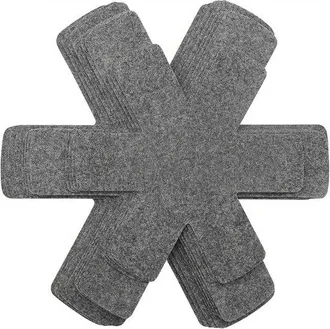 OEM Juego De 15 Piezas Para Proteger Utensilios De Cocina, Para Proteger Las Encimeras De Ara&ntilde;azos, Disponible En 3 Tama&ntilde;os (26/35/38 Cm), Color Gris