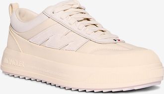 Moncler Niedrige Nylon- und Ledersneakers Moncler Altive