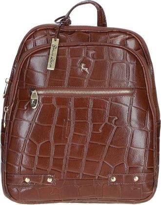 Ashwood Leather Womens Camilla Real Backpack - Brown - One Size