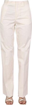 Dsquared2 White STRAIGHT LEG PANTS