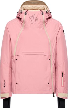 Moncler Moncler Ampay Gore-tex Hooded Padded Ski Jacket, Women, Pink, Size: 0