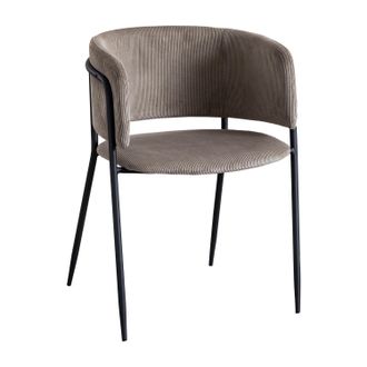 Sklum Sklum - Pack De 4 Sillas De Comedor Tapizadas Nalon